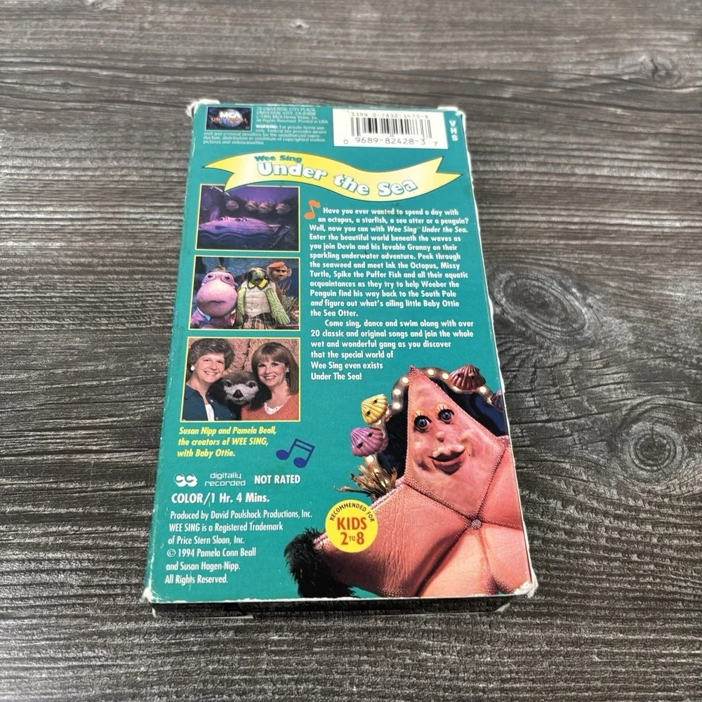 WEE SING-Under the Sea 1994 VHS